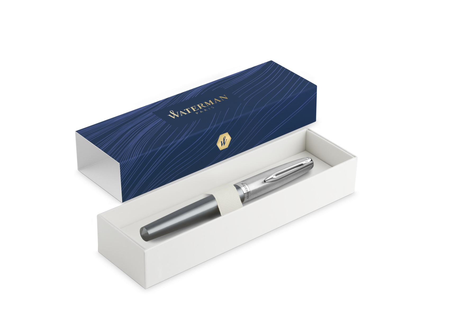 Pióro Waterman Embleme Deluxe szare CT (M)